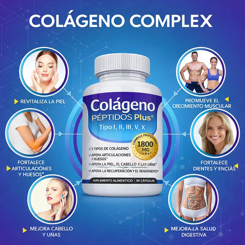 Colágeno Péptidos Plus® – Alta Absorción Diaria
