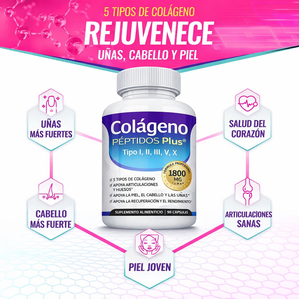 Colágeno Péptidos Plus® – Alta Absorción Diaria