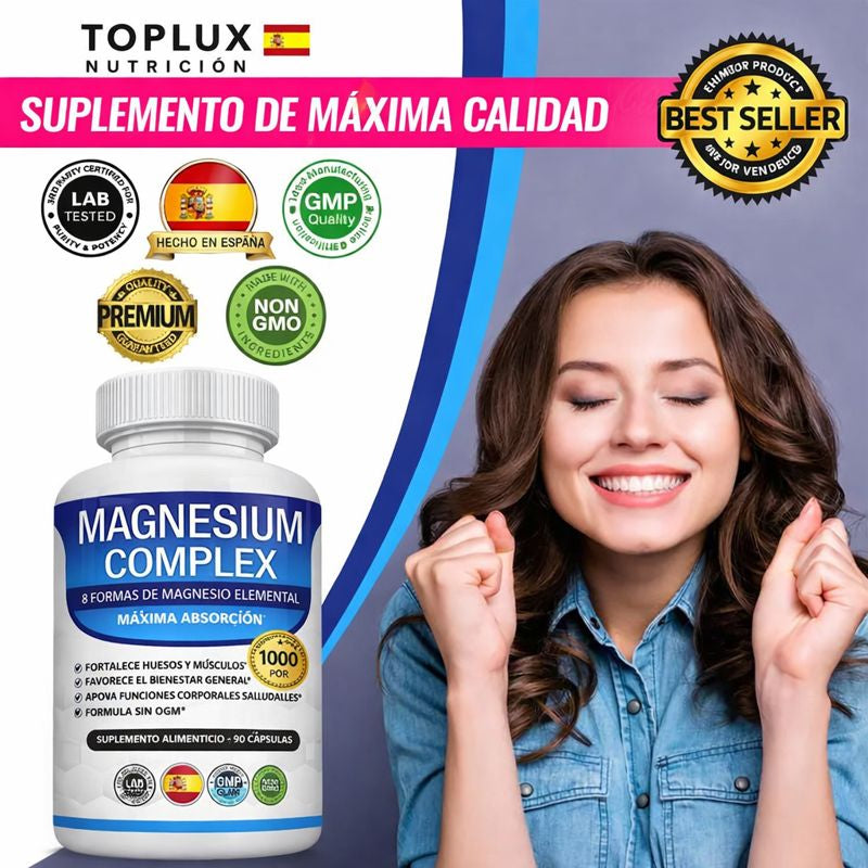 Magnesio Completo VitaPlus® – Fórmula 8 en 1