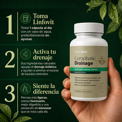 LINFOVIT | Drenaje Linfático | ¿Hinchazón, pesadez y líquidos retenidos?