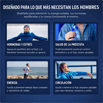 Glow-NAD+ Max™ | Vitalidad y Motor Interno Masculino