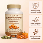 Semilla de Calabaza Plus® | Cabello y Bienestar de Vejiga